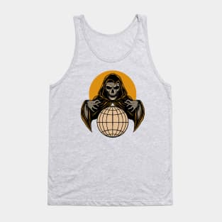 Skull Illustration Tank Top